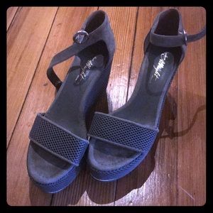 SOLD Wedge sandals